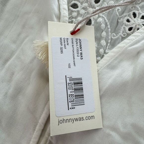 Womens Johnny Was Chise Button Down Shirt - Picture 5 of 5